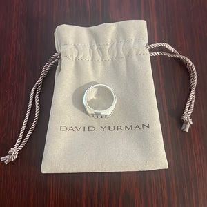 David Yurman Men's 3 Sided Narrow Rope Maritime Ring size 10